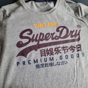 Gray Vintage SuperDry T-Shirt